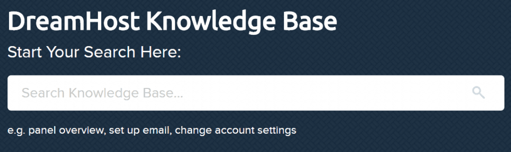 DreamHost Knowledge Base