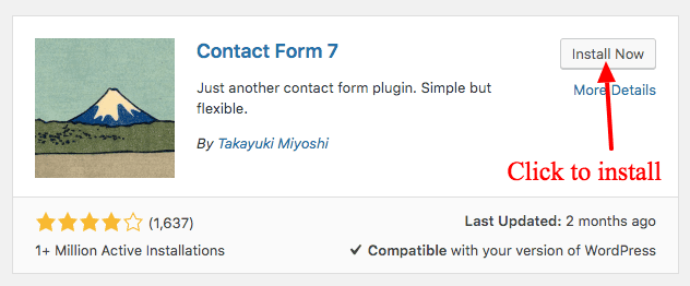 How to Install Contact Form 7