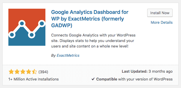 Google Analytics Dashboard Plugin