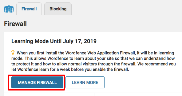 WordFence Firewall